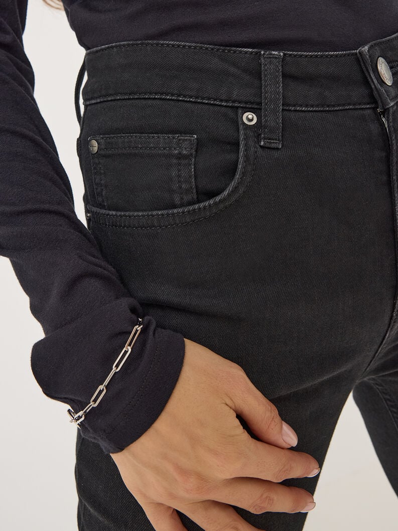 jeans skinny - noir taw1045-80052 acheter tamaris pantalons jeans en ligne